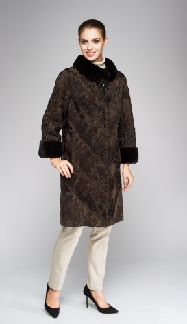 Шуба из каракуля