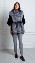 Шуба из меха норки