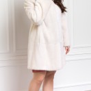 Шуба из меха норки