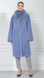 Шуба из меха норки