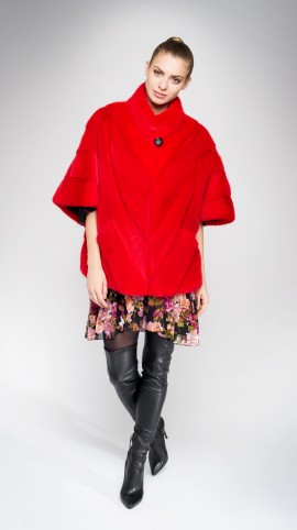 Жакет из меха норки