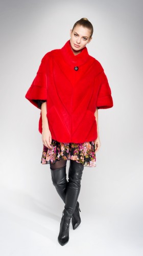 Жакет из меха норки