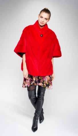 Жакет из меха норки