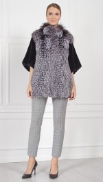 Шуба из меха норки