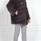 Шуба из меха норки