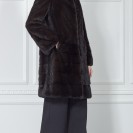 Шуба из меха норки