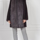 Шуба из меха норки