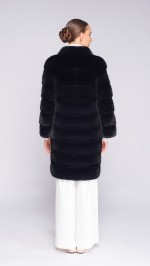 Шуба из меха норки