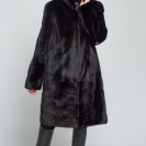 Шуба из меха норки