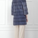 Шуба из меха норки