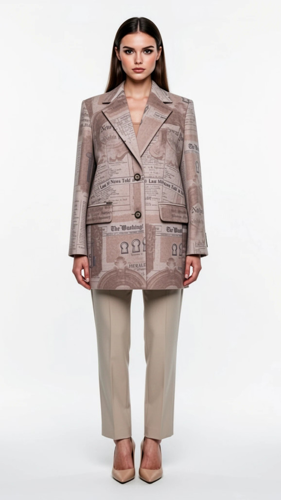 Пальто из шерсти