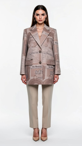 Пальто из шерсти