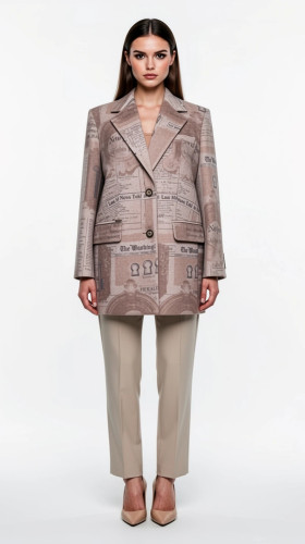 Пальто из шерсти