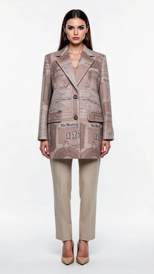 Пальто из шерсти