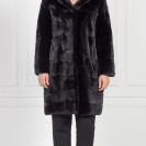 Шуба из меха норки