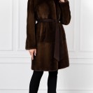 Шуба из меха норки