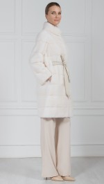 Шуба из меха норки