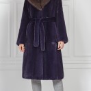 Шуба из меха норки