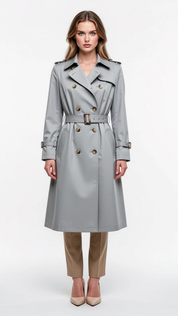 Плащ из хлопка