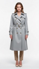 Плащ из хлопка