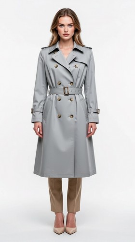 Плащ из хлопка