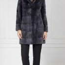 Шуба из меха норки