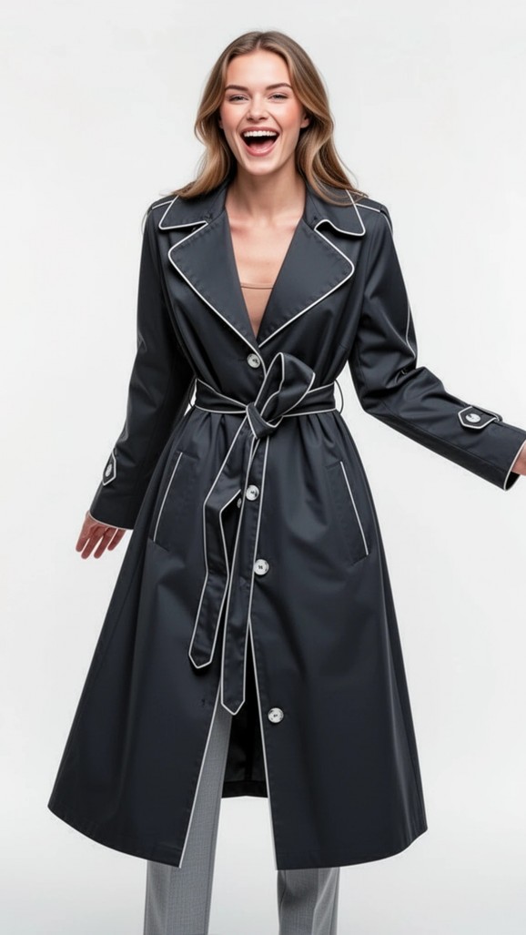 Плащ из хлопка