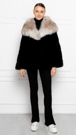 Жакет из меха норки