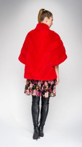 Жакет из меха норки