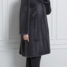 Шуба из меха норки