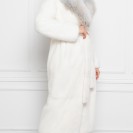 Шуба из меха норки