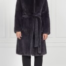 Шуба из меха норки