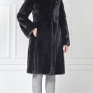 Шуба из меха норки