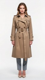 Плащ из хлопка