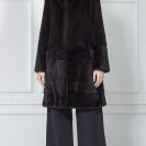 Шуба из меха норки